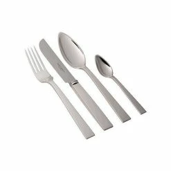 Robbe & Berking 24 Teilig Menübesteck Riva 150g Versilbert Poliert