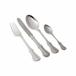 Robbe & Berking 4 Teilig Menübesteck Alt Kopenhagen 150g Versilbert Poliert