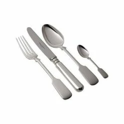 Robbe & Berking 4 Teilig Menübesteck Alt Spaten 150g Versilbert Poliert