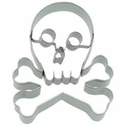 RBV Birkmann Ausstecher Totenkopf 7,5 Cm Edelstahl Mit Innenprägung