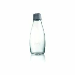 Retap Glasflasche 0,5 L Grau