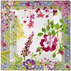 Gien Millefleurs Schale Quadratisch Tief 22x22cm