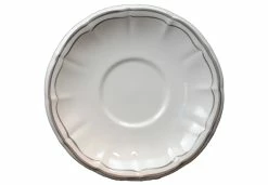 Gien Filet Taupe Frühstücks-Untertasse