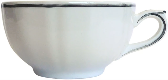 Gien Filet Taupe Frühstücks-Obertasse 0,30ltr. 1 Gien Filet Taupe Frühstücks-Obertasse 0,30ltr.