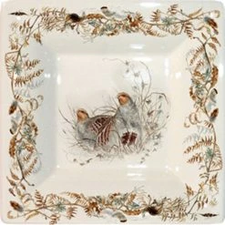 Gien Sologne Schale Quadratisch Tief 17x17cm