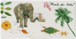 Gien Route Des Indes Platte Rechteckig 19,3x10cm