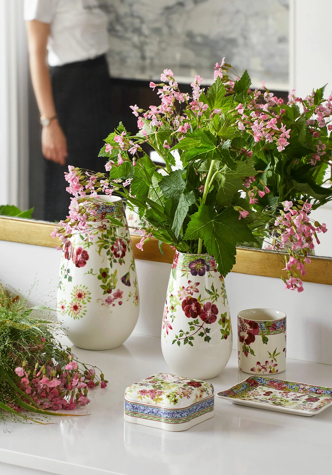 Gien Millefleurs Butterplatte 17,8x13,5cm 2 Gien Millefleurs Butterplatte 17,8x13,5cm – Bild 2