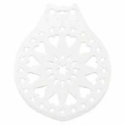 Städter Kuchenheber Und Verzierschablone 28 Cm Weiß