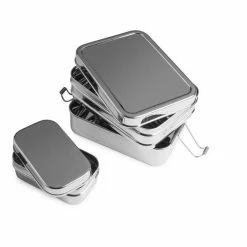 Brotzeit Lunchbox-Set 3in1 14,5x10,5 Cm Grau
