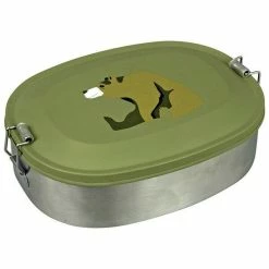 The Zoo Lunchbox Bear Edelstahl