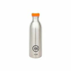 24Bottles Trinkflasche 0,5 L Urban Bottle Silber